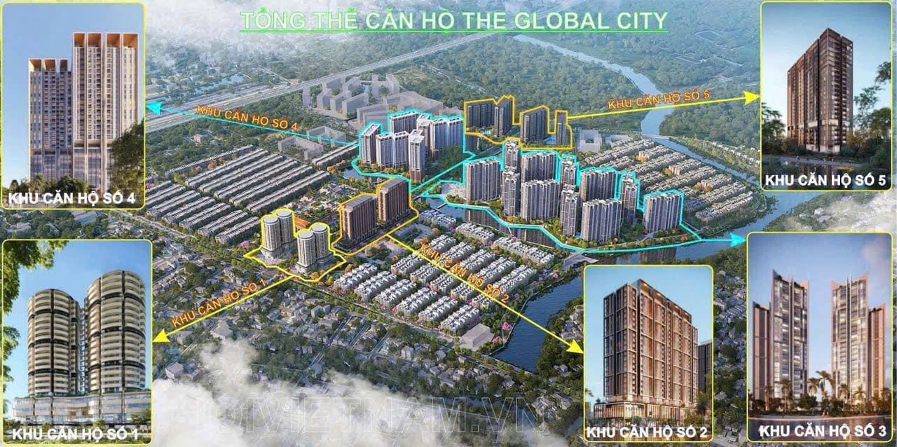 Toàn cảnh khu đô thị Global City